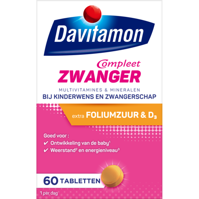 Davitamon Compleet Zwanger Tabletten Davitamon Compleet Zwanger Tabletten