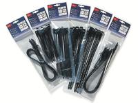 HellermannTyton 115-28589 SRT58028 Kabelbinder 580 mm 28 mm Zwart Hersluitbaar, Zeer flexibel, Met terughaaloog 1 stuk(s) - thumbnail