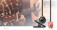 Nedis MICCJ100BK Bedrade Microfoon Clip-on 3,5 Mm Zwart - thumbnail