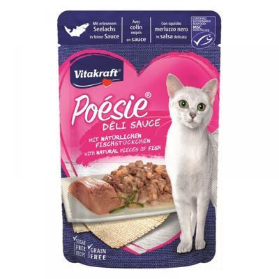 Poesie delisauce koolvis 85g Vitakraft - Vitakraft