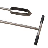 Melkmeisje Grondboor 130 cm, gedraaide punt 7,5 cm - MM777075 - MM777075 - thumbnail