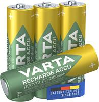 Varta RECH.AC.RECYC.AA2100mAh BLI4 Oplaadbare AA batterij (penlite) NiMH 2000 mAh 1.2 V 4 stuk(s) - thumbnail