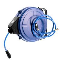Airpress Luchtslanghaspel PU wandmodel | zelf-oprollend | 1/4" buitendraad | 8 x 12 mm 20 m | 15 bar - 4650820 - thumbnail