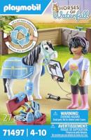 PLAYMOBIL Horses of Waterfall paardentherapeut 71497 - thumbnail