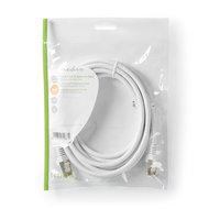 Cat 8.1 S/FTP-Netwerkkabel | RJ45 Male naar RJ45 Male | 3,0 m | Wit