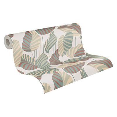 AS Creation Antigua - Wit - Planten Behang - 390941