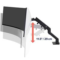 Ergotron HX Arm Desk Mount HD Tafelbeugel voor monitor Aantal monteerbare displays: 1 Display(s) 38,1 cm (15) - 124,5 cm (49) Zwart Draaibaar, In hoogte - thumbnail