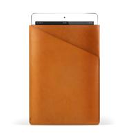 Mujjo Slim Fit Leather Sleeve iPad Air 1 / 2 / Pro 9.7" tan - thumbnail