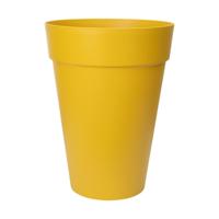 Elho loft urban bloempot rond hoog 35 cm oker - thumbnail