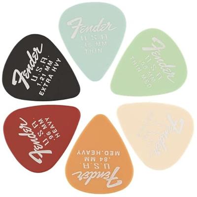Fender Dura-Tone 351 Extra Heavy plectrum (set van 12) Fender Dura-Tone 351 Extra Heavy plectrum (set van 12)