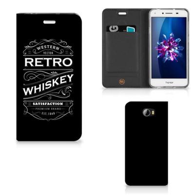 Huawei Y5 2 | Y6 Compact | Flip Style Cover | Whiskey