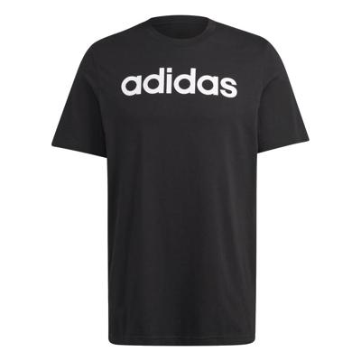Adidas Essentials Single Jersey Linear Sportshirt Heren L