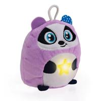 Clementoni baby twinkle twinkle kleine panda paars knuffel nachtlamp - thumbnail