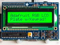 Adafruit RGB Positive 16x2 LCD+Keypad Kit voor Raspberry Pi [ADA1109] - thumbnail