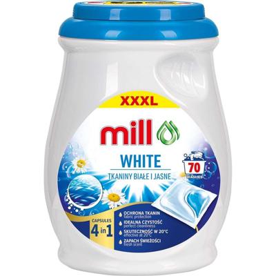 MILL PRO Wascapsules 2k White 70 stuks (verpakking van 4 stuks)