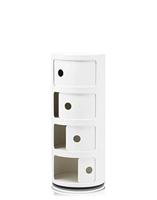 Kartell Componibili Kast - 4 Modules - Wit - thumbnail