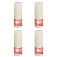 Bolsius rustiek stompkaars 190/68 soft pearl a4 - thumbnail
