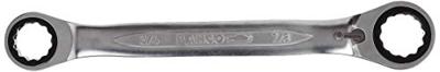 Bahco Ringratelsleutel | afgebogen bekken | verchroomd | lengte 245 mm | 3/4" x 7/8" - 1321RZ-3/4-7/8