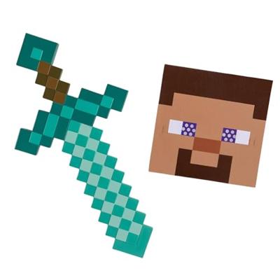 Minecraft - Diamond Sword and Mask