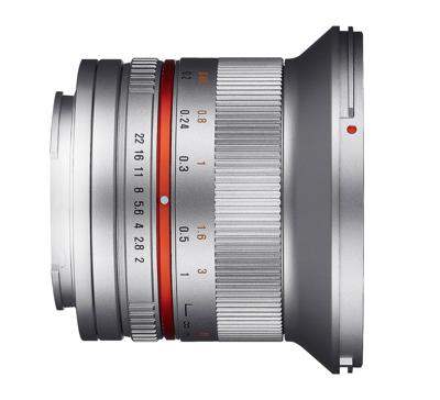 Samyang 12mm F/2.0 NCS CS Sony E Zilver