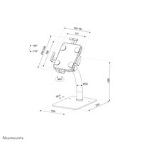 Neomounts DS15-625WH1 Tablethouder Universeel 20,1 cm (7,9) - 27,9 cm (11) - thumbnail