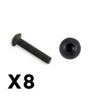 FTX - Button Head Hex Screw M3 X 15Mm (FTX9651) - thumbnail