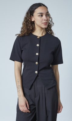 Sisterspoint Top Gova | Black