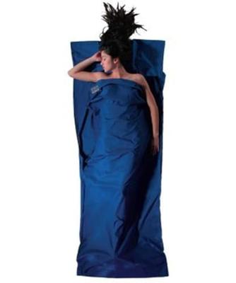 Cocoon TravelSheet Rechthoekige slaapzak Katoen Blauw