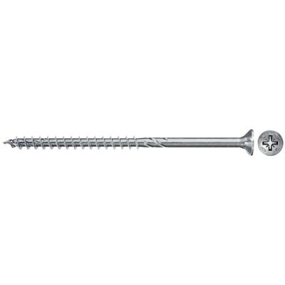 Fischer 670422 Power-Fast II Spaanplaatschroef 5 mm 60 mm Kruiskop Pozidriv Staal Galvanisch verzinkt 200 stuk(s)