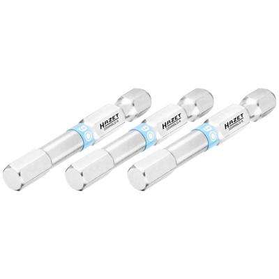 HAZET Bit 2204NSLG-6/3 · 1/4 inch (6,3 mm) zeskant massief · Binnen-zeskant-profiel · 3-delig · SW 6 mm HAZET Bit 2204NSLG-6/3 · 1/4 inch (6,3 mm) zeskant massief · Binnen-zeskant-profiel · 3-delig · SW 6 mm