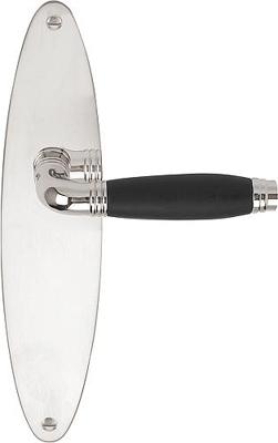 Formani TIMELESS 1934MPOSFC deurkruk op schild blind - glans nikkel/ebbenhout