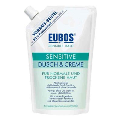 Eubos Creme Douche Sensitive Refill 400ml