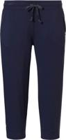 Capri pyjamabroek dames 3/4 broek - Donkerblauw - Viscose - thumbnail