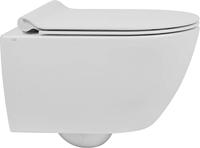 Ben Segno hangtoilet compact Xtra glaze+ Free flush mat wit - thumbnail
