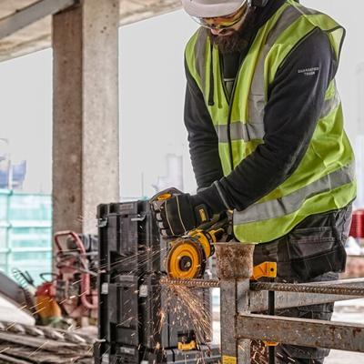 DeWALT DCG418NT Accu Haakse Slijper 125mm 54V XR FlexVolt Basic Body in TSTAK - thumbnail