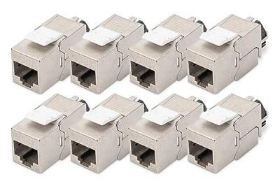 Digitus DN-93617-8 RJ45-inbouwmodule Keystone CAT 6A 8 stuk(s) Digitus DN-93617-8 RJ45-inbouwmodule Keystone CAT 6A 8 stuk(s)