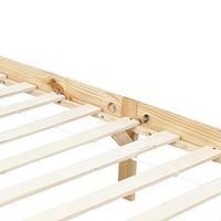 Hemelbedframe massief grenenhout 100x200 cm - thumbnail