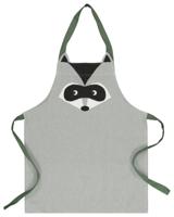 HEMA Keukenschort Voor Kinderen Katoen - Grijs - thumbnail