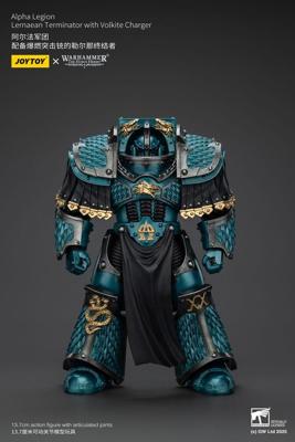 Warhammer The Horus Heresy Action Figure Alpha Legion Lernaean Terminator with Volkite Charger 20 cm