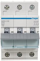 Hager MBN316 Leitungsschutzschalter Zekeringautomaat 3-polig 16 A - thumbnail