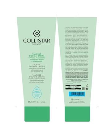 Collistar Talasso Shower Cream Nourishing Revital 250ml Douche & bad