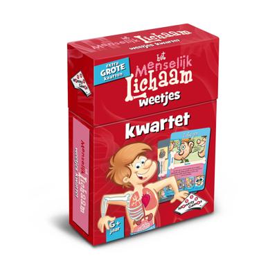 Identity Games menselijk lichaam kwartet