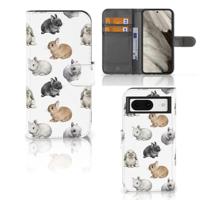 Telefoonhoesje | Met pasjeshouder | voor Google Pixel 8 Konijntjes - thumbnail