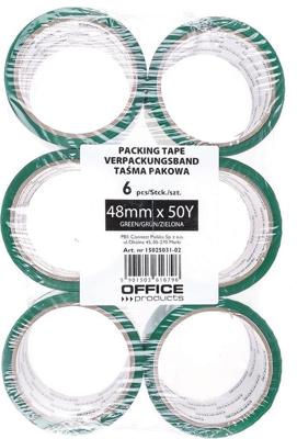 OFFICE products verpakkingstape, ft 48 mm x 46 m, groen