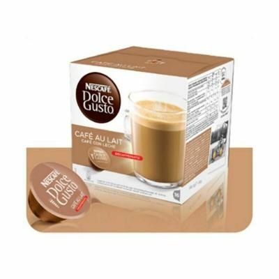 Koffiecapsules Nescafé Dolce Gusto 97934 Café Au Lait (16 uds) Cafeïnevrij Koffiecapsules Nescafé Dolce Gusto 97934 Café Au Lait (16 uds) Cafeïnevrij