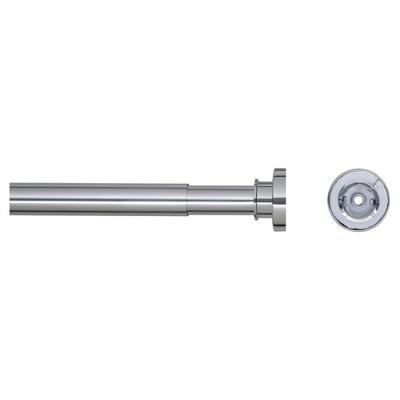 Douchegordijnstangset Seallux diameter 28 mm 80-130 cm Chroom