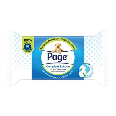 Page Vochtig toiletpapier navulling 38 Stuks Page Vochtig toiletpapier navulling 38 Stuks