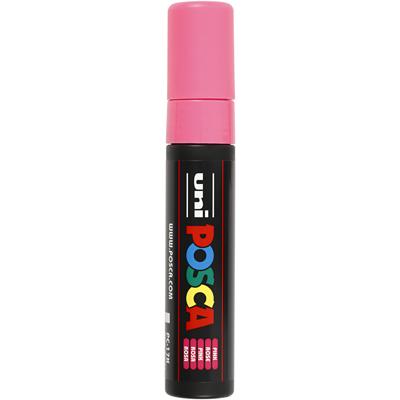 Uni-Posca Posca marker, afm pc-17k, lijndikte 15 mm, extra breed, roze, 1 stuk
