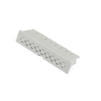 Hammond Electronics DIN-rail-behuizing deksel 52 x 10 x 16 Polycarbonaat Lichtgrijs 1 stuk(s) - thumbnail