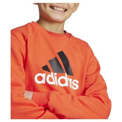 adidas Essentials Big Logo Fleece Joggingpak Kids Rood Zwart Wit - thumbnail